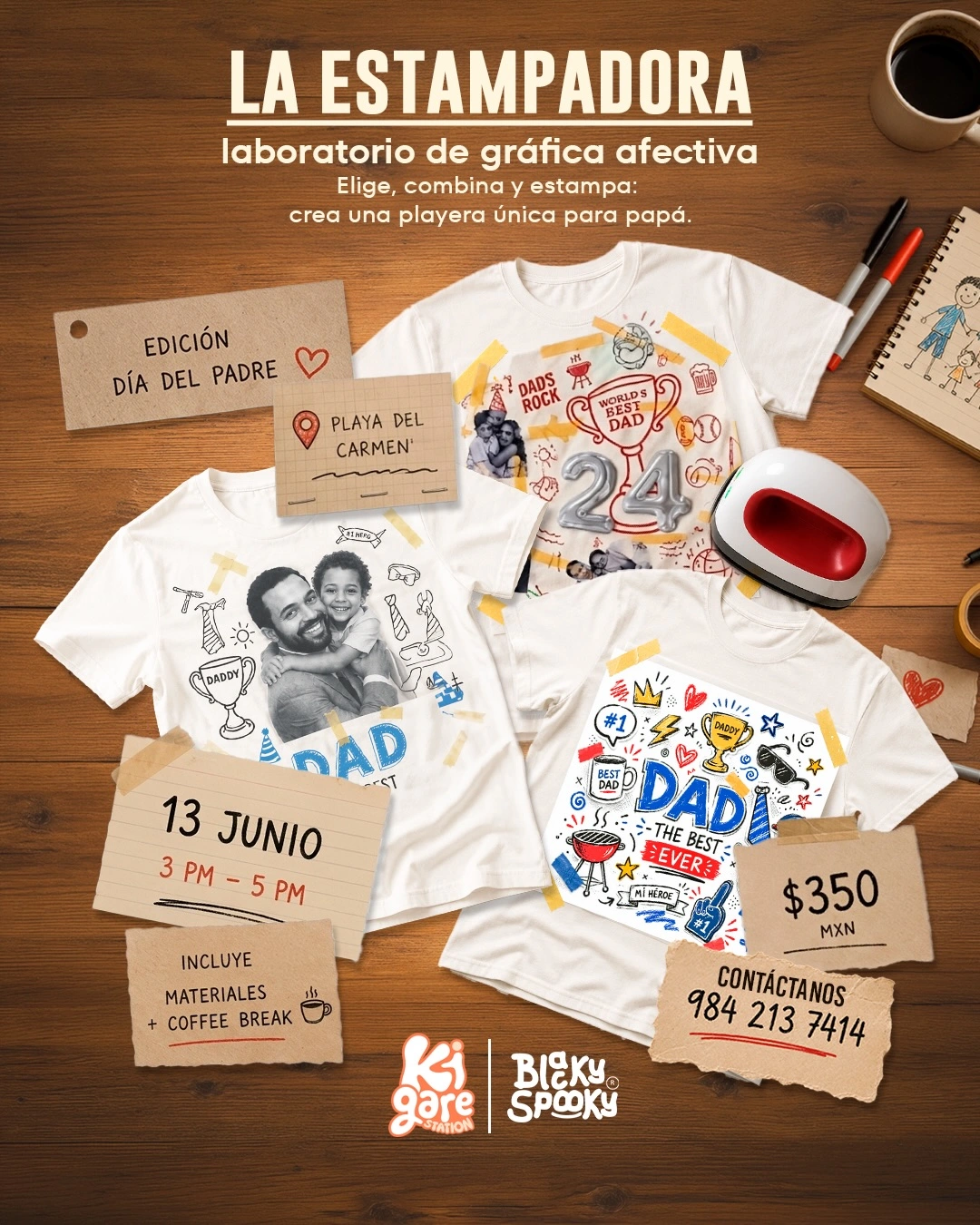 Campaña de Día del Padre para KiGARE Station, pieza 2
