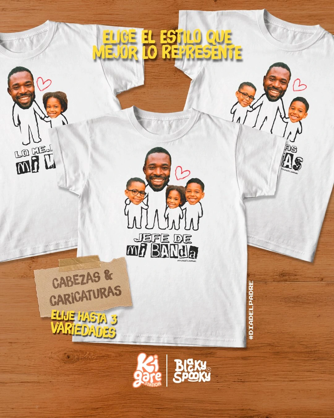 Diseño de campaña para KiGARE Station: regalos personalizados, pieza 3