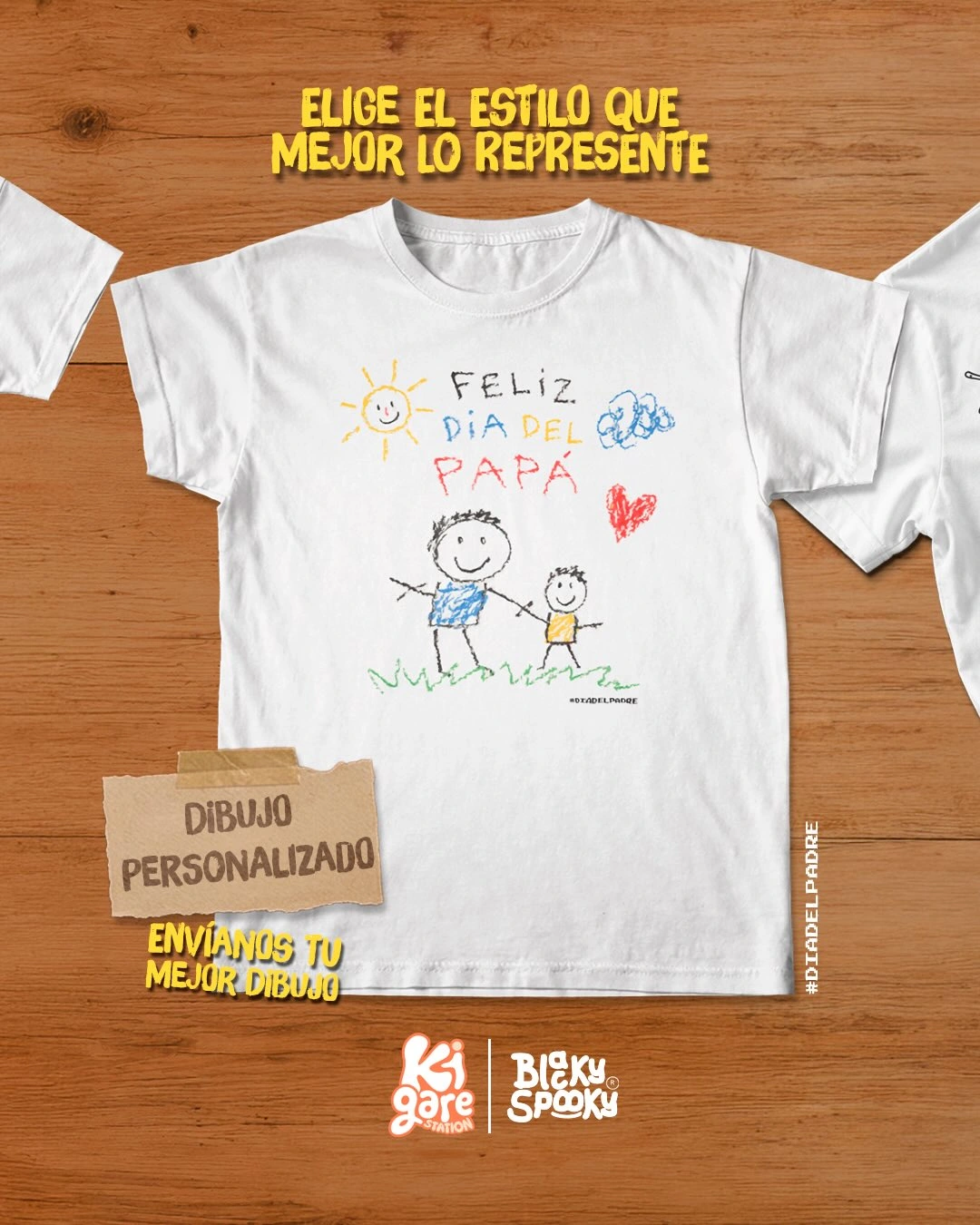 Diseño de campaña para KiGARE Station: regalos personalizados, pieza 4