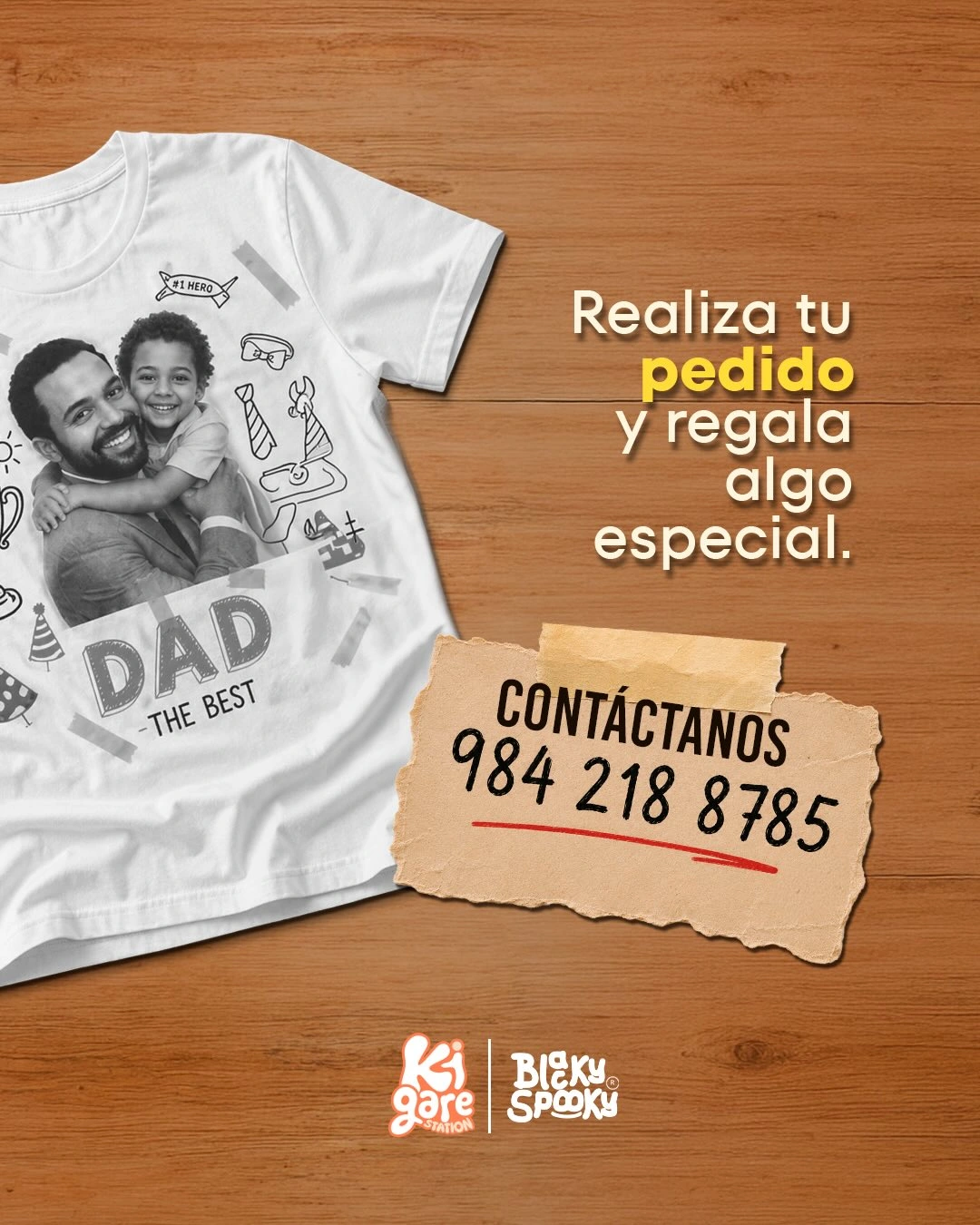 Diseño de campaña para KiGARE Station: regalos personalizados, pieza 5